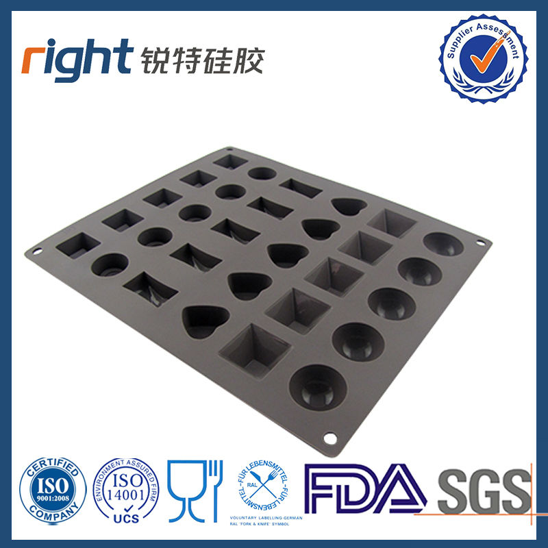 different shape silicone chocolate bar mould