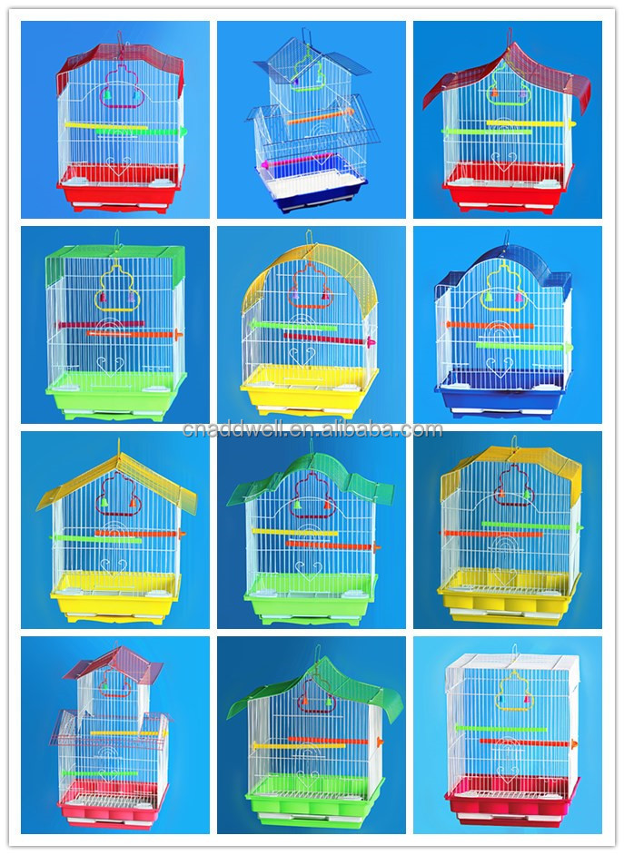 折り畳み式の装飾的なスチールワイヤーメッシュの金属の鳥の家鳥籠仕入れ・メーカー・工場