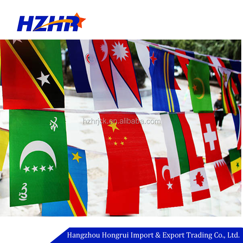 International Flags World Cup Countries Flags Pennant Banner For