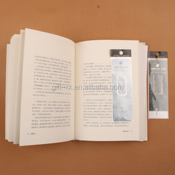 fashion paper bookmark for books