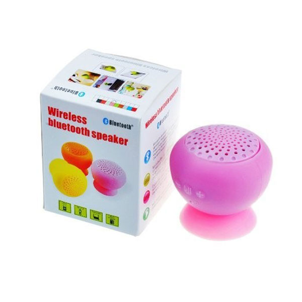 Mushroom mini speaker with hands free function can use for phone holder