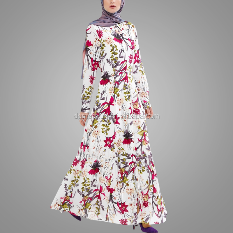 New Style Women Fashion Digital Printing Muslim Dress High Quality New Model Abaya In Dubai China Middle East Islamic Abaya (2).jpg