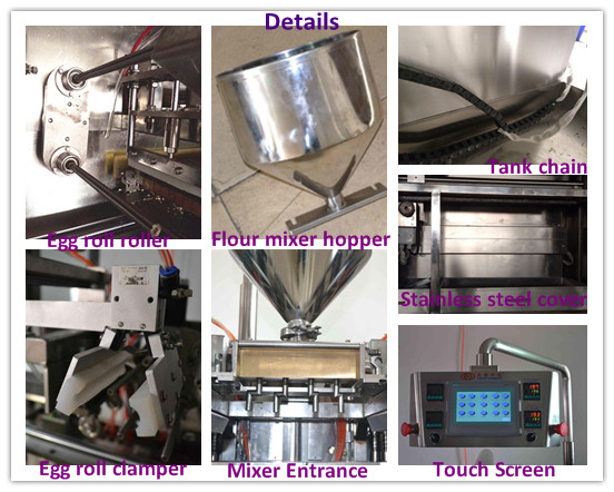 PL-DJ Egg roll machine