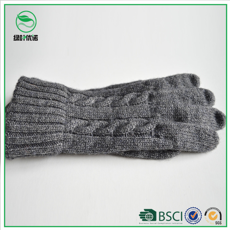 成人の冬ファッション手袋を編むアクリル手袋安い仕入れ・メーカー・工場