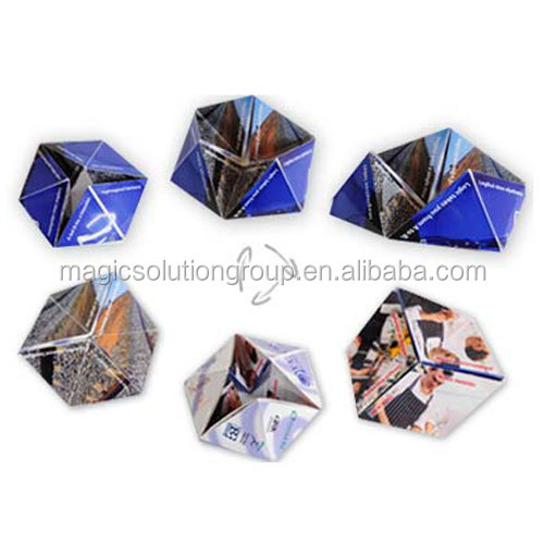 新しいスタイルの折り畳み魔法の立方体、 カスタムプロモーションマジックキューブ問屋・仕入れ・卸・卸売り