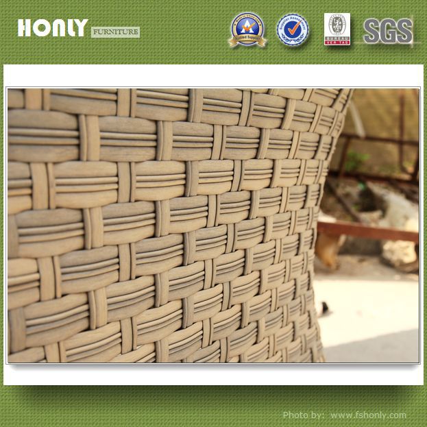 Modern pe rattan furniture metal chair metal chair frames with cushion