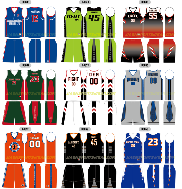 design your own basketball jersey 100% polyester basketball jersey green color
