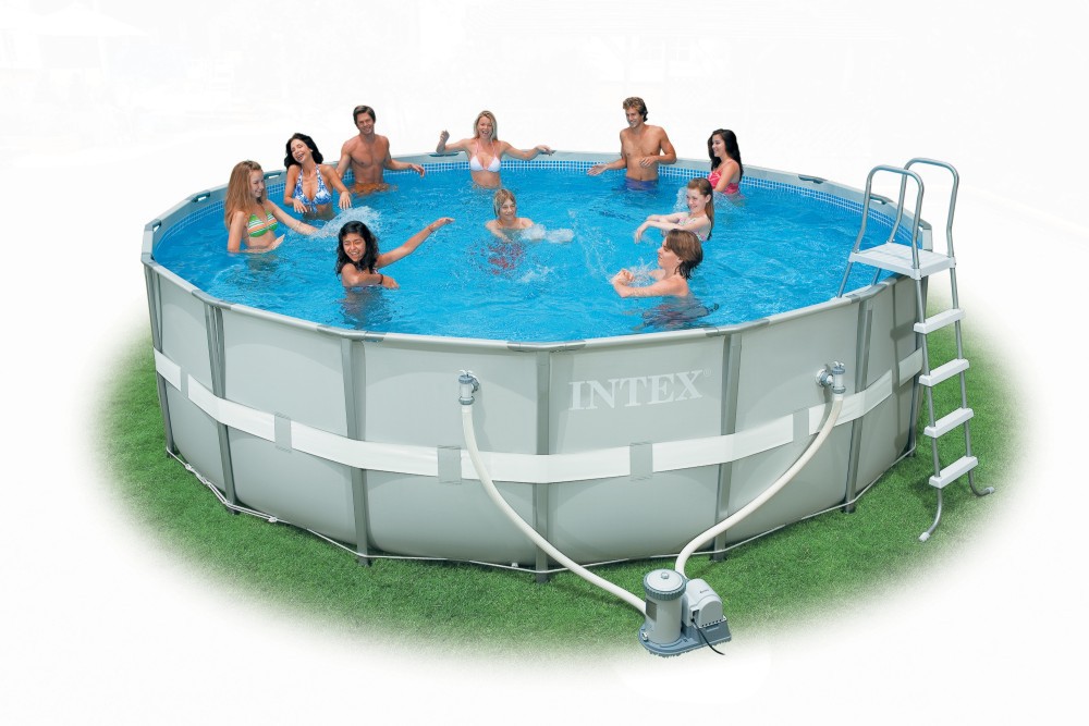 High Class Hard Plastic Swimming Pools Steel Tube Frame Swimming Pool