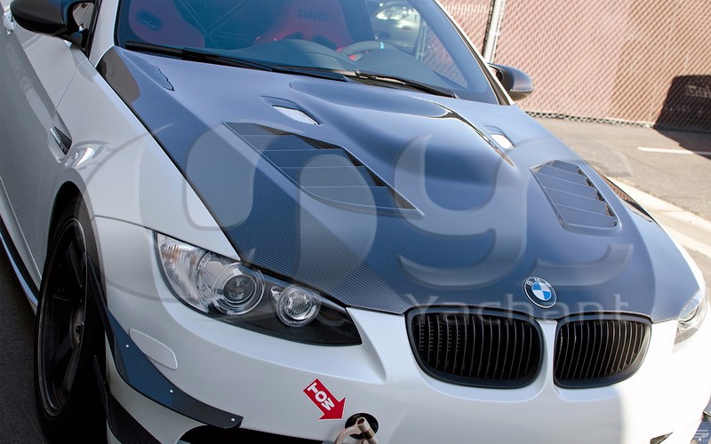 2007-2011 BMW E92 E93 M3 CT-Style Hood Bonnet CF (9).jpg