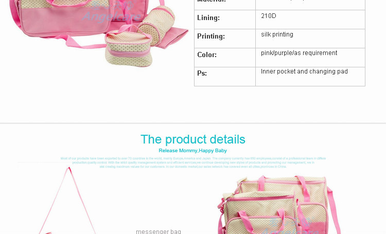 ファッションおむつ袋2015/bestベビーバッグ/の赤ん坊のおむつの袋仕入れ・メーカー・工場