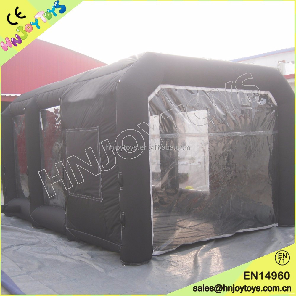 Alibaba China Portable open front spray booth