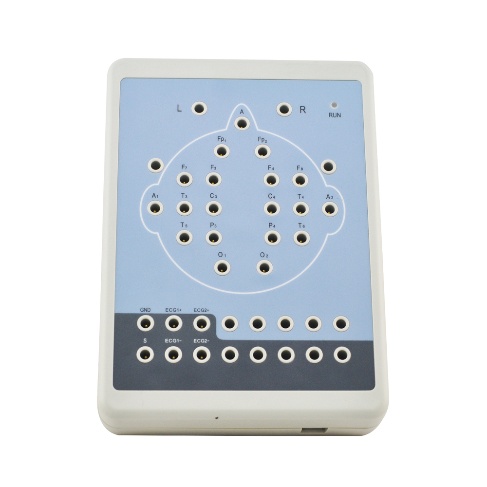 New 16  18 Channel Digital Eeg Mapping System Brain Waves Device 