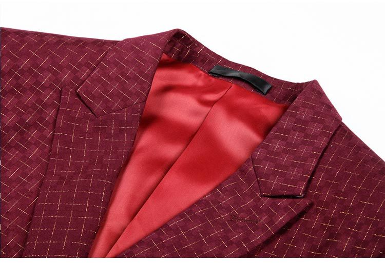 2016ファッションスリムフィットメンズスーツのタキシードを作る卸売カスタム仕入れ・メーカー・工場