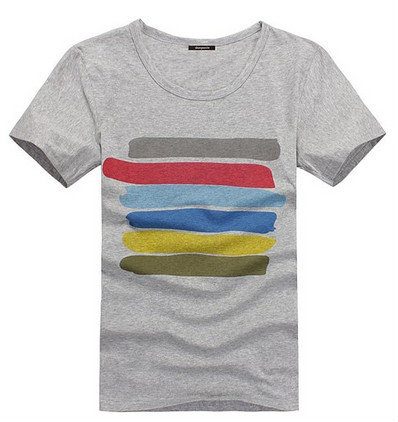 シルクスクリーン印刷のスクープネックtシャツメンズ高品質の男性のtシャツ安いファッションtシャツ綿のt- シャツカスタムtシャツ仕入れ・メーカー・工場
