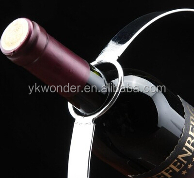 new design mental single bottle champagne holder