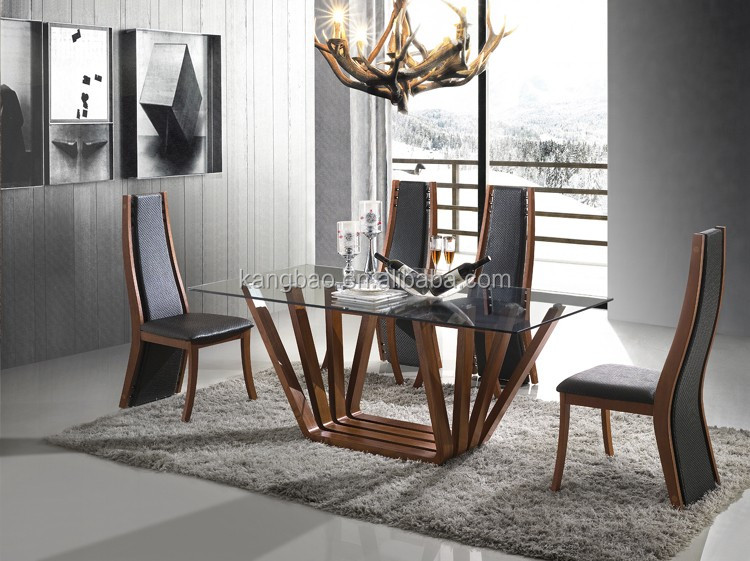 Muebles kangbao uso doméstico mesa comedor y sillas mesa comedor ...
