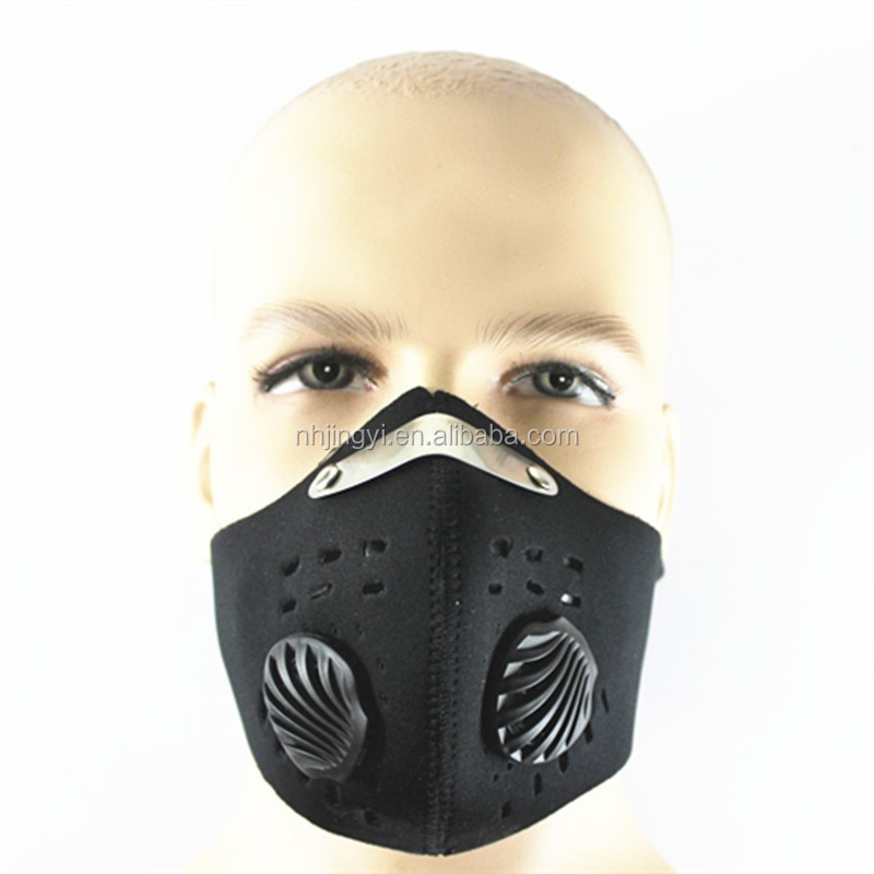 2016スーパーアンチ汚染マスク防塵暖かいサイクリング顔半分ネオプレン活性炭フィルターpm 2.5用バイク乗馬 問屋・仕入れ・卸・卸売り