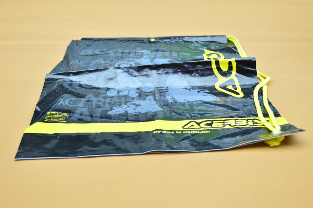 カスタマイズされた色プリントショッピングのためのプラスチック製のドローストリング袋仕入れ・メーカー・工場