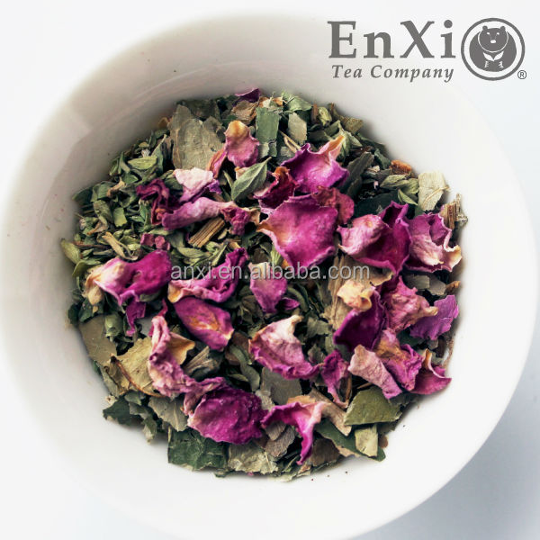 Herbal Lotus Leaf Rose Flower Weight Loss Slimming Pyramid Tea bag