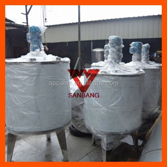 2000l homogenizing mixing tank specifications for