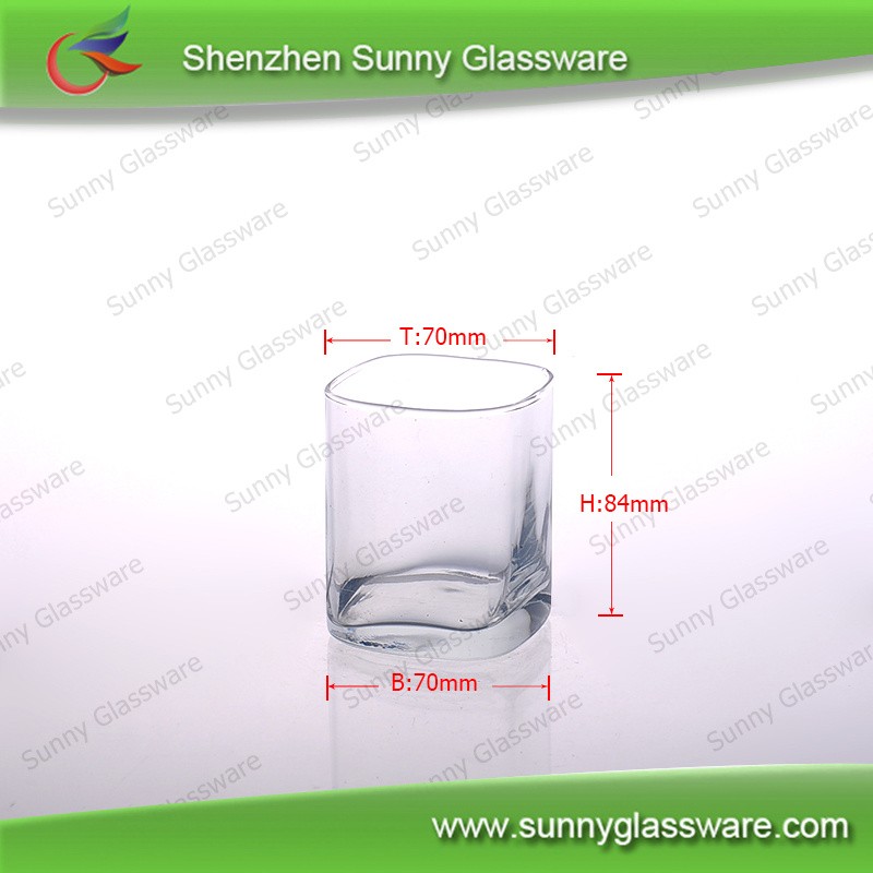high quality whiskey glass,glass tumbler,square wine glass