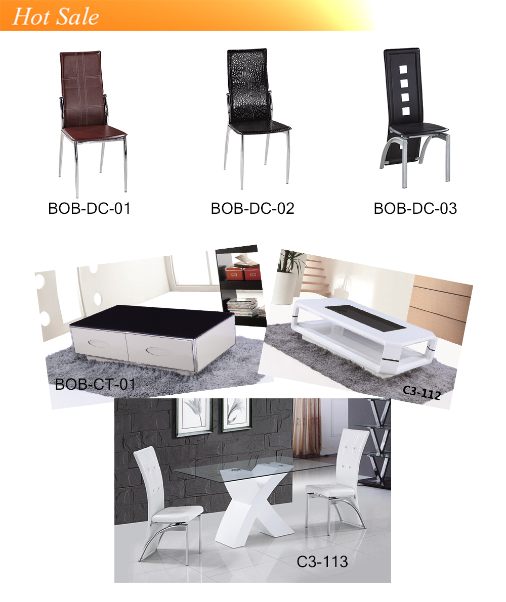 カラフルな革の新しいbob-dc-10は椅子をダイニング仕入れ・メーカー・工場