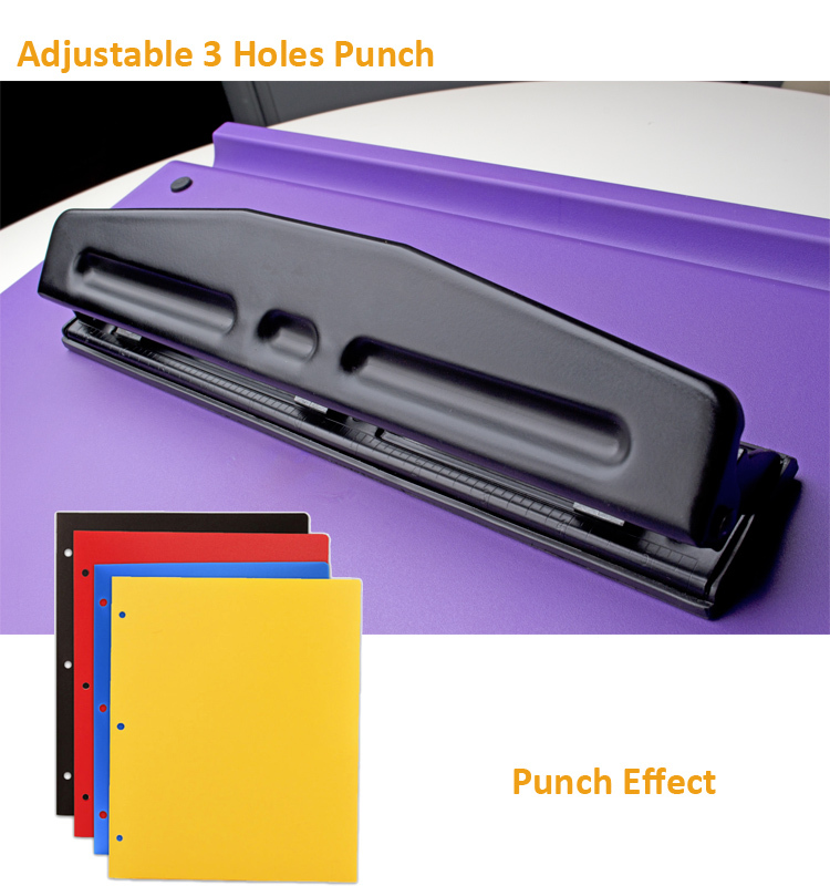 Source 7 mm heavy-duty notebooks 3 hole 12 sheets punch on m.