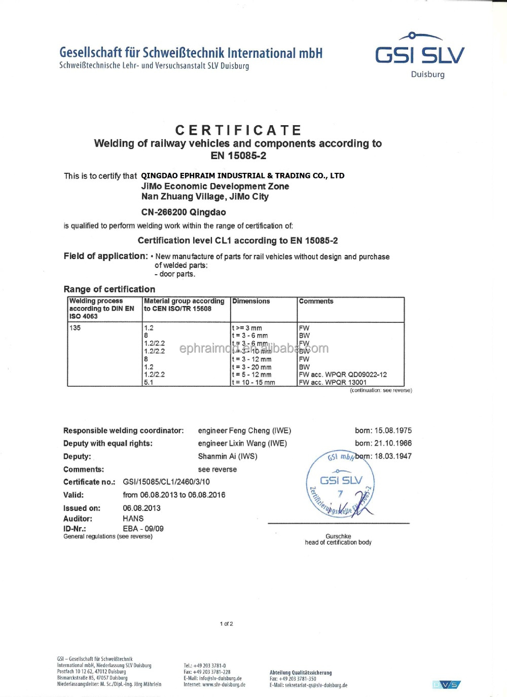 鉄道板金(EN15085/DIN6700/ISO3834) W180C103グリル仕入れ・メーカー・工場