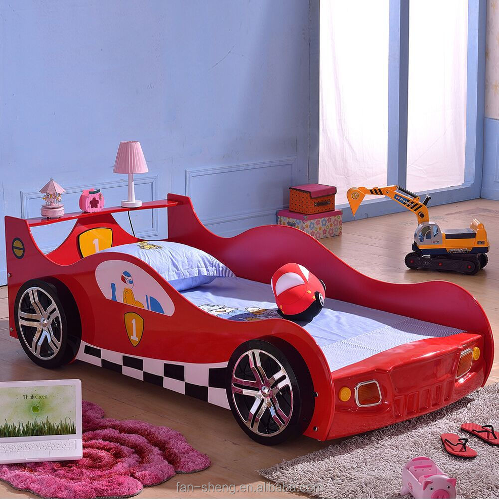 Racewagen bed, auto kinderen meubelen bedden, slimme kinderen ...