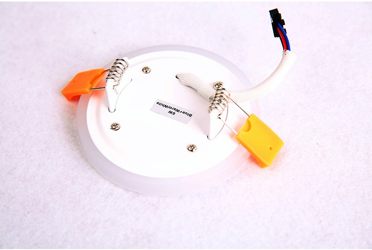 ダブルカラー!高品質ledパネルランプce rohs認証、3ワット6ワット9ワット12ワット18ワットラウンドledパネル工場価格仕入れ・メーカー・工場