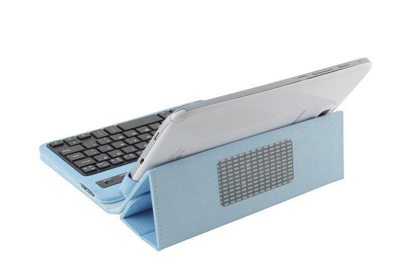 Absキーボードタブレットブルートゥーススリムスタンドpuレザーケース三星銀河タブ用37.0インチ7問屋・仕入れ・卸・卸売り
