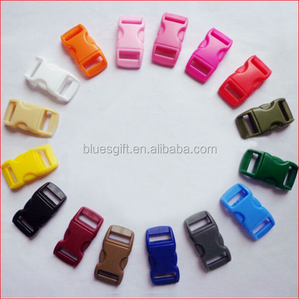 カラフルなプラスチック製のバックルのためのインチ3/8paracordブレスレット仕入れ・メーカー・工場