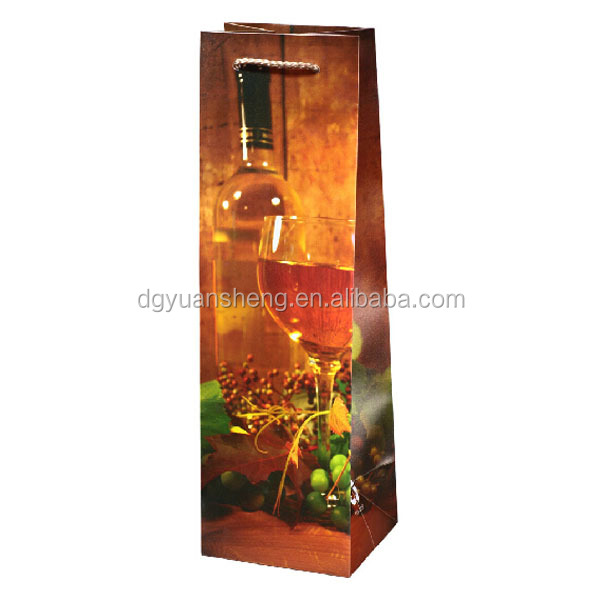 fancy pp red wine bag manufacturer