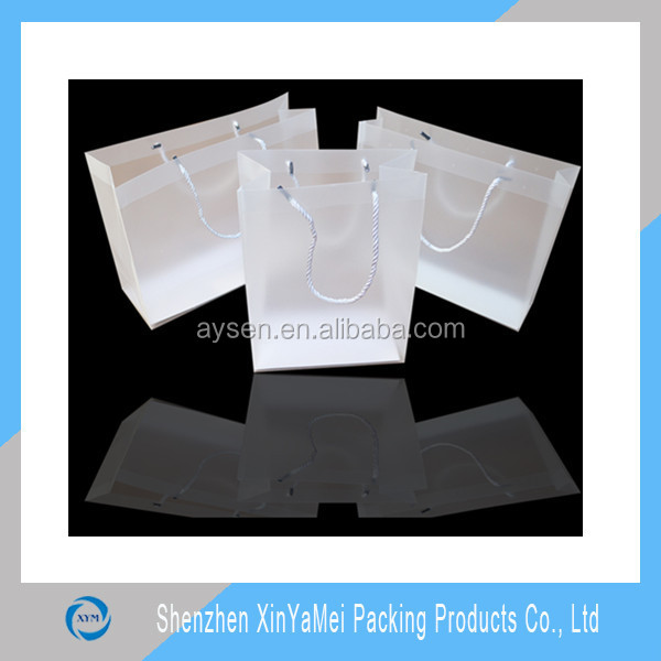 customized pp/pvc shopping tote bags with factory price