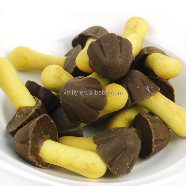 Chocolate Stick Biscuit Mushroom Shape Candy