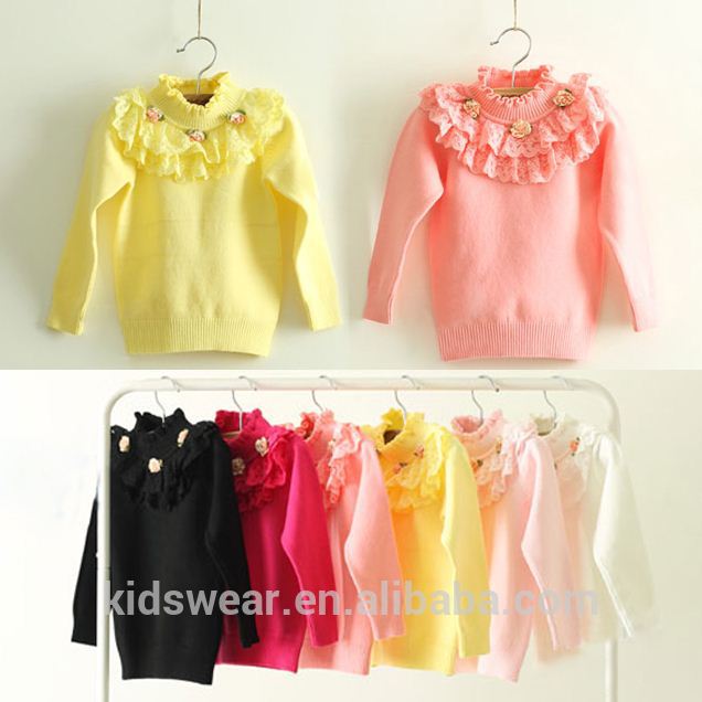 卸売my0087ファッションは、 子供の冬の子の服の子供服女子韓国語最新の女の子の最新のセーター仕入れ・メーカー・工場