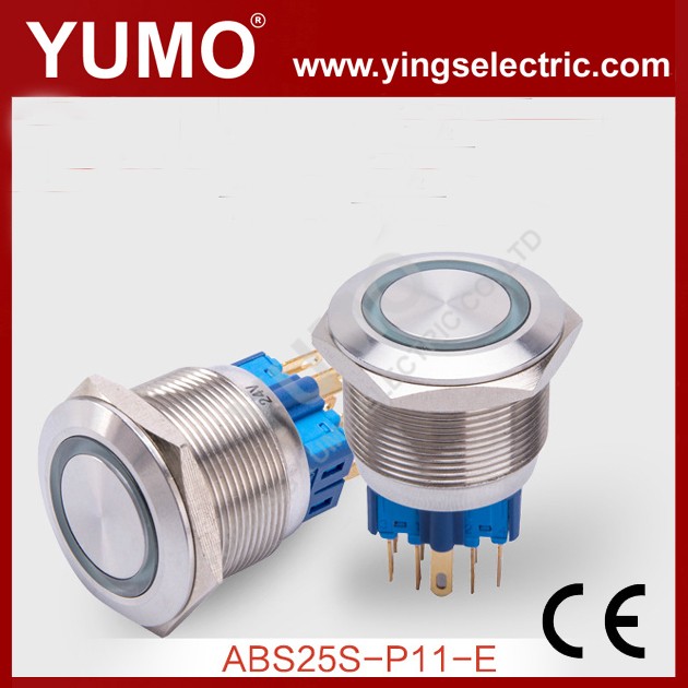 8mm12mm16mm19mm22mm25mmip67モーメンタリプッシュボタンスターターの金属プッシュボタンスイッチrgbledプッシュボタン仕入れ・メーカー・工場