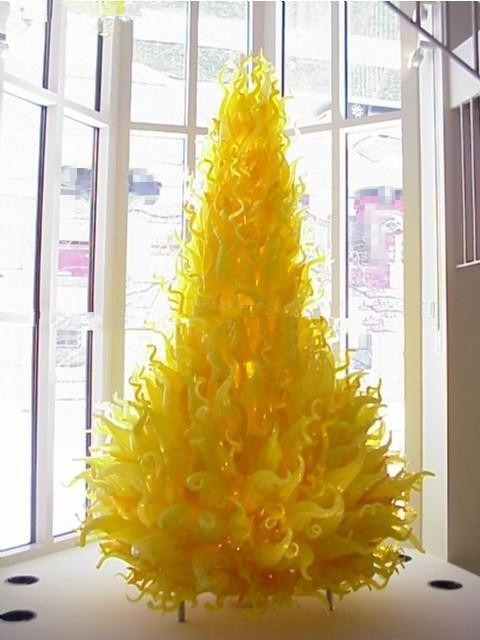 点灯ガラス吹きムラノガラスのクリスマスツリークリスマスの装飾のための仕入れ・メーカー・工場