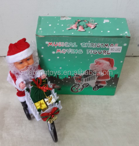 最高の販売2014年電気スケートおもちゃ子供のクリスマスプレゼントにスピンボールサンタクロース問屋・仕入れ・卸・卸売り