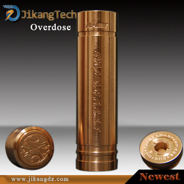 2014 Jikang New coming China supplier mechanical copper overdose mod with large stock