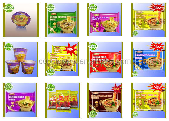 Longlife quick cooking instant noodle