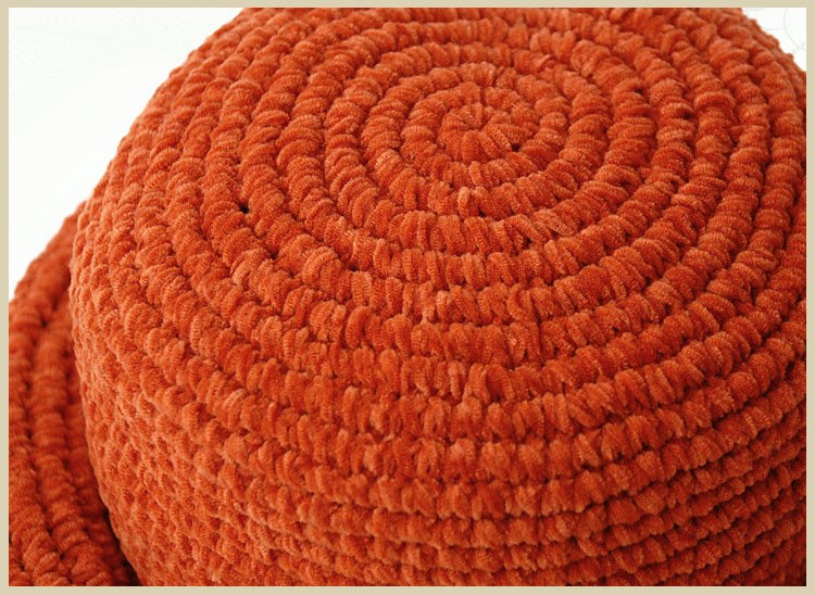 特別ハンドフックオレンジクローシュバケツ帽子ロールつば冬ニット帽子仕入れ・メーカー・工場