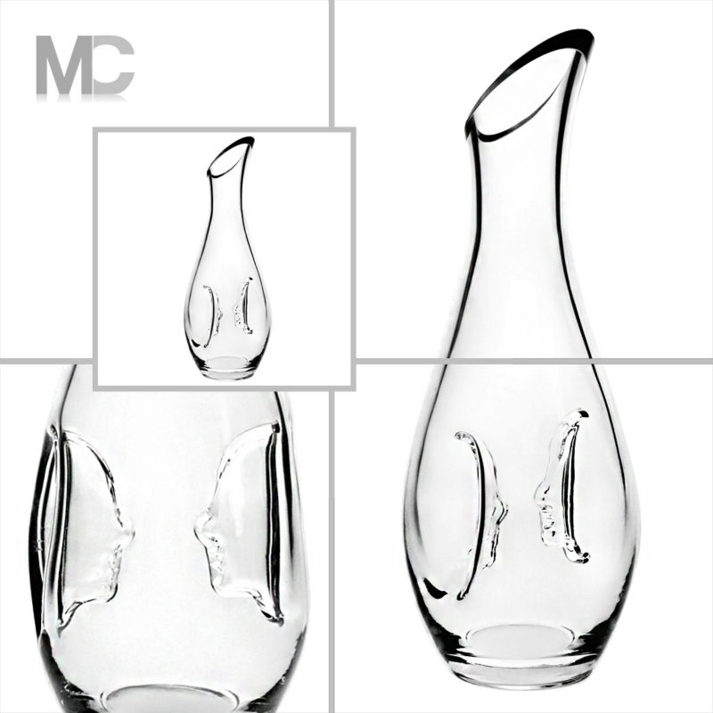 New design high quality red wine glass decanters