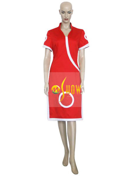熱い販売のナルト春野サクラ2014年アニメコスプレ衣装販売ハロウィンクリスマスパーティー服カスタム問屋・仕入れ・卸・卸売り