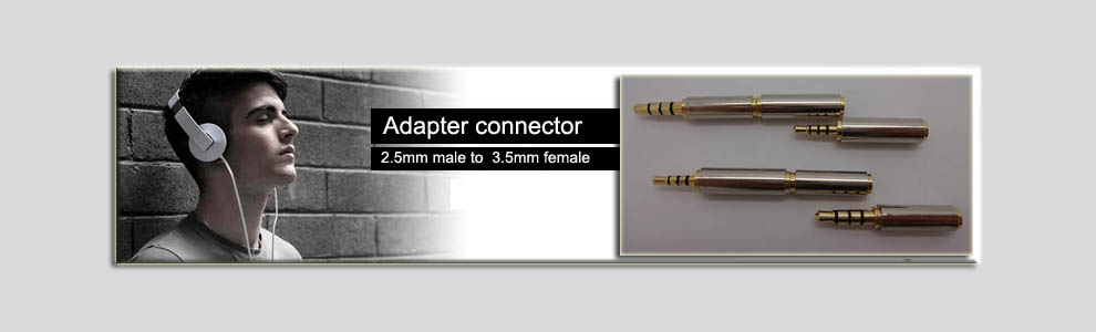 2.5mmに3.5mmオーディオアダプタコネクタ仕入れ・メーカー・工場
