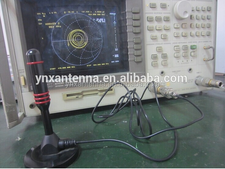 Iso9001highゲインカーtvアンテナvhfuhfデジタルテレビのatscmh、 iec/f/smaコネクタ仕入れ・メーカー・工場