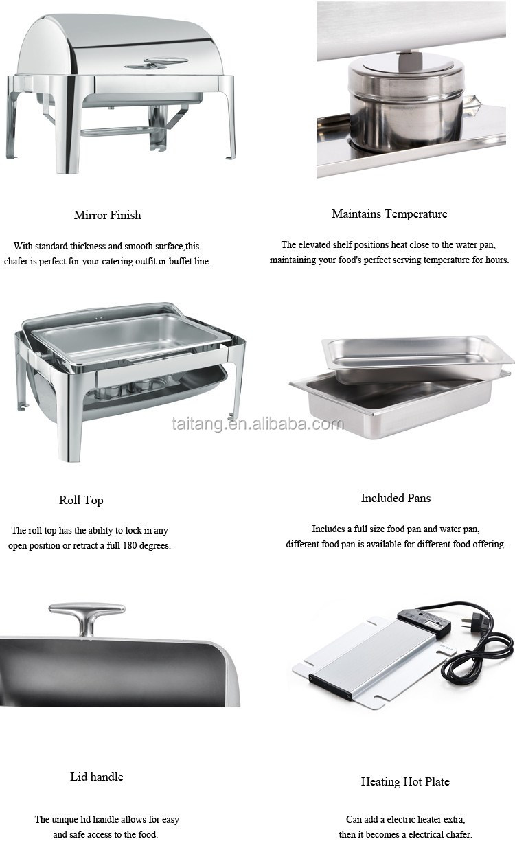 Used Catering Equipment For Sale Stainless Steel Food Warmers Chafing Dishes - Buy Food Warmers ...