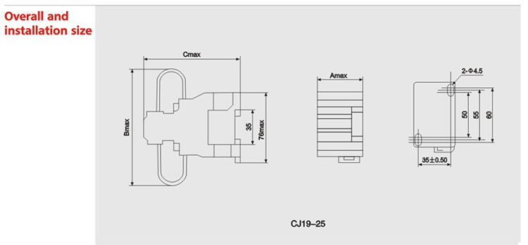 cj19　cj1625a3相交流用コンデンサ380v220v電磁接触器仕入れ・メーカー・工場