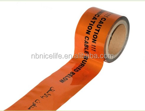 地下検出可能な警告テープの注意ガスライン/waterpipe/eletrical問屋・仕入れ・卸・卸売り