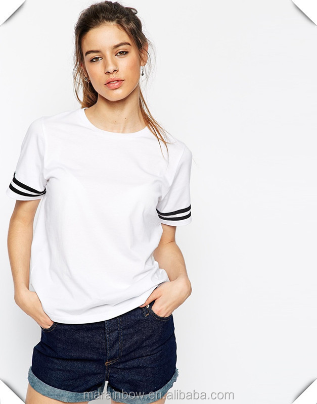Teen Girl T Shirt 100 Cotton White Plain Sho